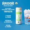 ARDOR ENERGY Sparkling Water with 100mg Natural Caffeine & 200mg