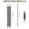 OTYMIOW 48pcs Carpenter Pencil Refills, 2.8mm Pencil Refill, Solid Construction