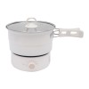 TBvechi 1.6L Mini Hot Pot Multifunction Split Electric Cooker with
