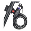 Candado Cable Cadena Seguridad Para Bici O Moto 1.2m Y