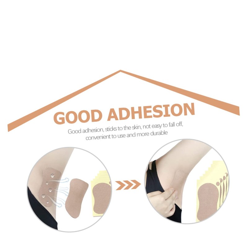 Healeved 4sets Sweat Absorbent Armpit Pads for Men Women Children