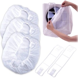 Arland A-53 Ventilation Fan Filter, Easy Installation, Cover, 7.9 inches (20 cm), 9.8 inches (25 cm), 1 Pair of Main Unit, 3 Filters Included