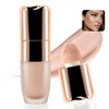 Boobeen Face Liquid Highlighter Makeup Stick, Long-lasting Waterproof Shimmer Bronzer,