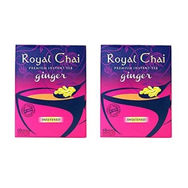 Royal Chai - Premium Instant Tea - Ginger (sweetened) 220g x 2