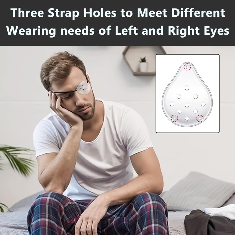 4 Pcs Eye Shield After Cataract Surgery, Transparent Eye Shield,