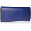 Mirashawn MSMW8RT1 EMBOSS Long Cover Wallet, navy