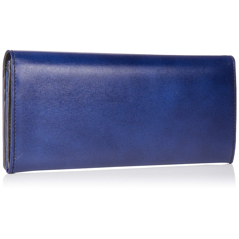 Mirashawn MSMW8RT1 EMBOSS Long Cover Wallet, navy