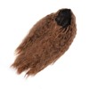 Light Brown Wave Wig Adjustable Charming Breathable Comfortable Fluffy Heat