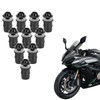 GVSS 10 x Universal Motorcycle Windshield Screws Bolts Kit with