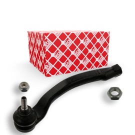 febi bilstein 24815 Tie Rod End with lock nut and counter nut, pack of one