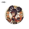 Haragami Rizuki Port Series Character Can Badge Spicy Flame