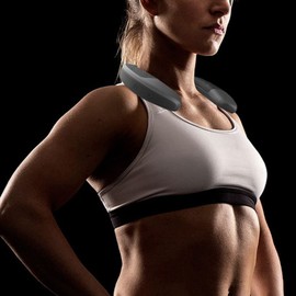 Fockety Bluetooth5.3-Lautsprecher mit Nackenbügel, Stereo-Sound, Multifunktions-Freisprechfunktion, Kabellos Tragbarer Lautsprecher Ergonomisches 3D-Surround Klare Anrufe,Leichter Nackenlautsprecher