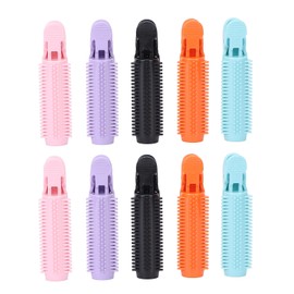 Volumizing Hair Root Clip, 10pcs Fluffy Hair Curlers Rollers Clips,self Grip Root Volume Hair Curler Clip Hair Styling Tool, Vibrant Color for Everyday Hair Care