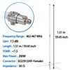 GMRS Base Antenna 462-467MHz,7.2dBi High Gain Fiberglass GMRS UHF-Female SO239