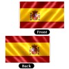 Spain Flag 3x5 FT Spainish Flag With Brass Grommets Fade