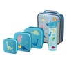 Nesting Snack Boxes, Set of 3 Including Straw Sipper, Tiny