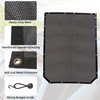 Sunshade for Ford Bronco, Sun Shade Bikini Top Cover Bimini