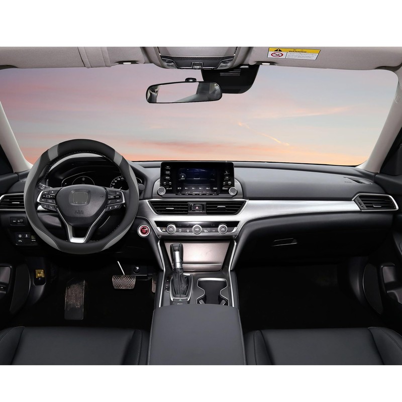 West Llama Customized Auto Car Steering Wheel Cover for Honda