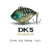 Lurefans Crankbait DK5 Ghost Perch #28