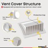 Steinberg14 Dryer Vent Cover Outside 6 inch - ABS Plastic