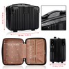 BSTKEY Portable Hard Shell Cosmetic Travel Case, Small Travel Hand