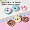 HILAZA Donut Erasers for Kids Bulk, 24 Pieces 3D Cute