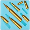 Bullet Fondant Silicone Molds Bullet Chocolate Candy Mold