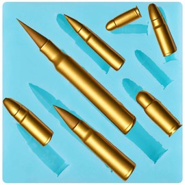 Bullet Fondant Silicone Molds Bullet Chocolate Candy Mold