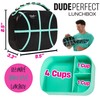 Dude Perfect Lunch Box with Rare Charms | Bento Box