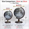 Mapsoft Explorer Gray Moon Globe, 24cm/9.5", M-24, Lunar Globe, Moon