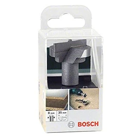 Bosch DIY HM Hinge Hole Drill Bit with Carbide Cutting Edge (Diameter 35 mm)