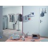 Alba Mesh Magazine Rack File Metal W76xD254xD317mm Silver Ref MESHMAGM