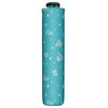 Doppler Zero,99 Minimally Pocket Umbrella 21 cm, aqua blue