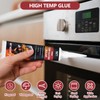 INNOVAYOU 200ml Oven Heat Resistant Glue, High Temperature Adhesive Fixes