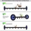 2-in-1 Pressure Washer Undercarriage Cleaner Water Broom, 24" Surface Cleaner