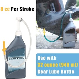 Fits All Mercury and Mariner Outboards Lower Unit Gear Lube Pump For Standard Quart Bottles