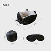 MTGKY Airplane Pillow for Long Flight,Head Strap Combo with 3D