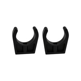 Marine City Black Nylon Best Grip Storage Boat Clips Light Weighted Easy Access Ladder Stowing Hooks with Smooth and Sleek Design 1-3/4 Inches for Boats – Ships – Marine (Pack of 2)