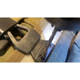 2 Pack USGI ALICE LC1 LC2 M67 LINCLOE Replacement Closure Clip Buckles W Back