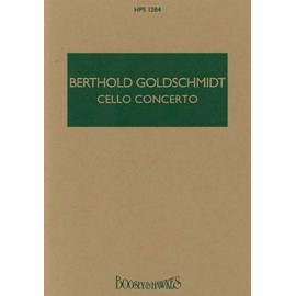 Cello Concerto: HPS 1284. cello and orchestra. Partition d'étude.