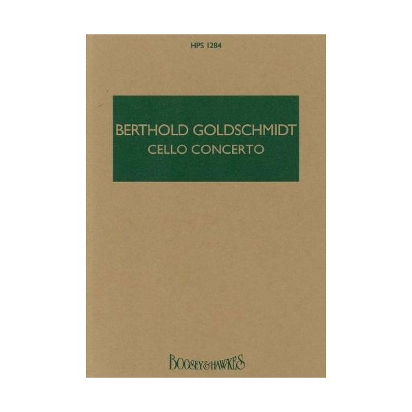 Cello Concerto: HPS 1284. cello and orchestra. Partition d'étude.