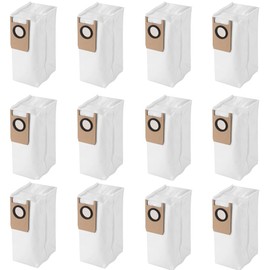 12 Pack Replacement Dust Bags Compatible with eufy Robot Vacuum Omni S1 Pro, Robot Vacuum Replcement Bags Accessory