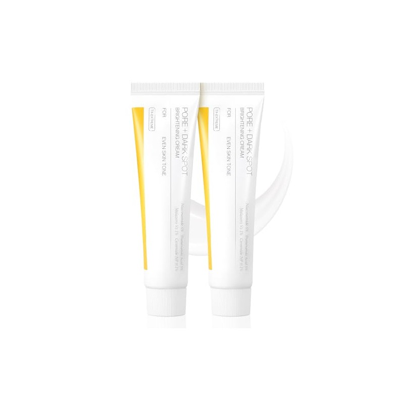 2PCS Crema Hidratante Facial para Atenuar las Manchas Oscuras