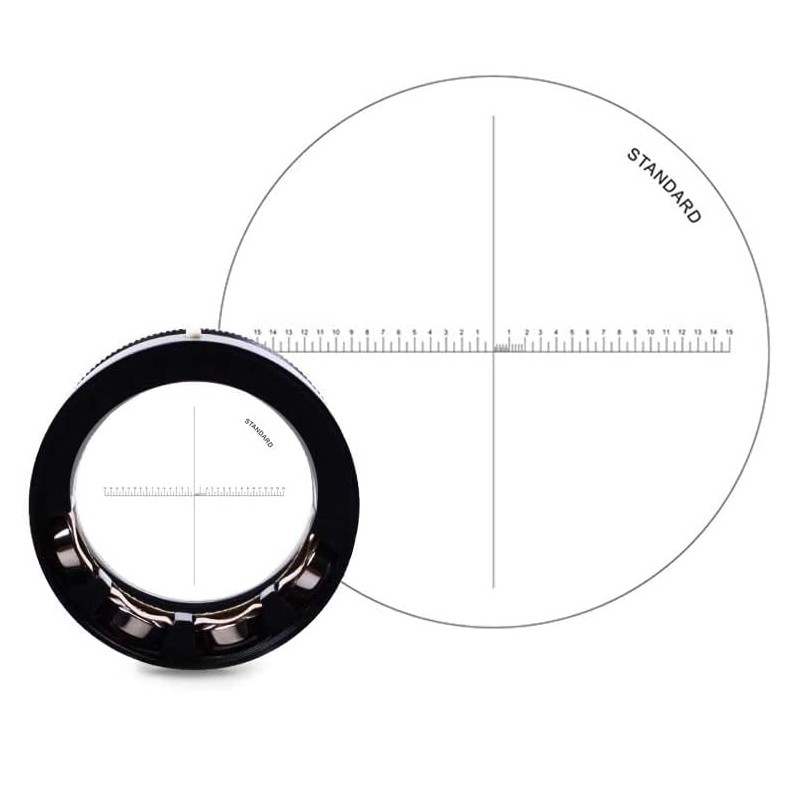 J&T Scale Loupe (Scale No.2: 0.1mm x 300) LED Lighted