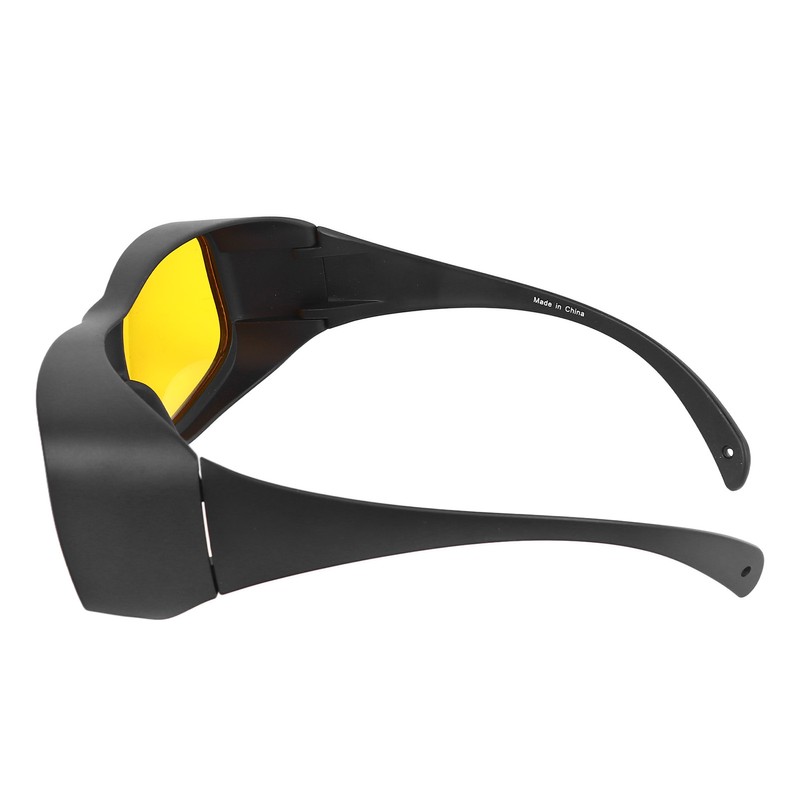 Blue Blocking Light Goggles 200 to 590nm Comfortable Black Frame