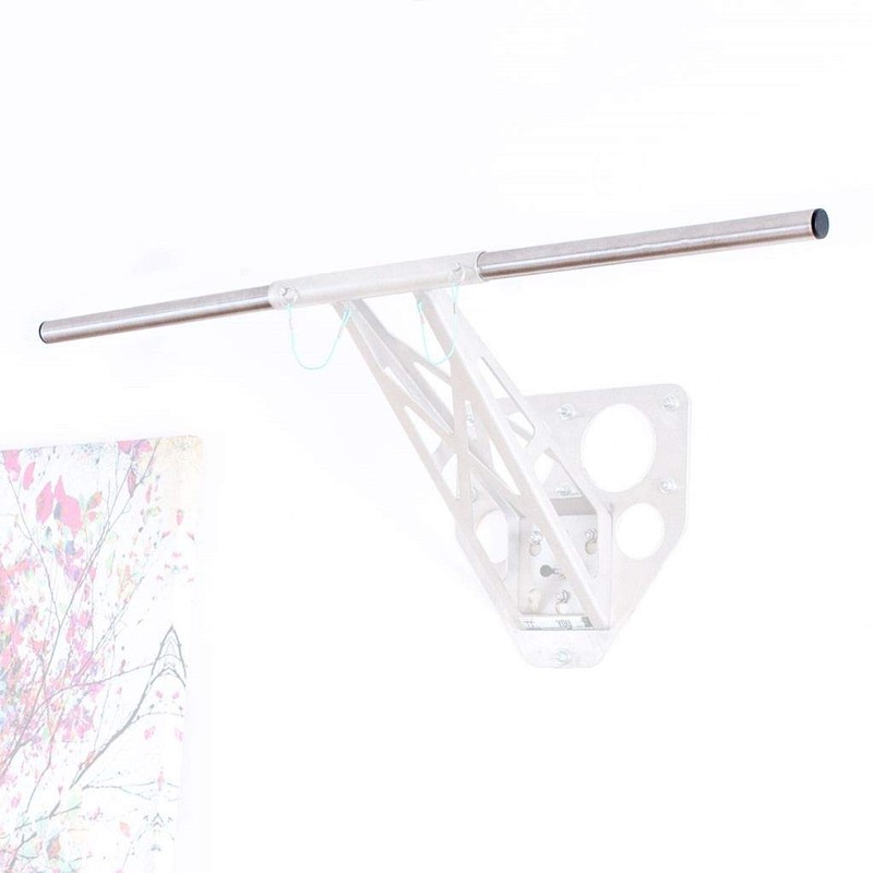 PULLUP & DIP Straight Pull-Up Bar Set as Extension for
