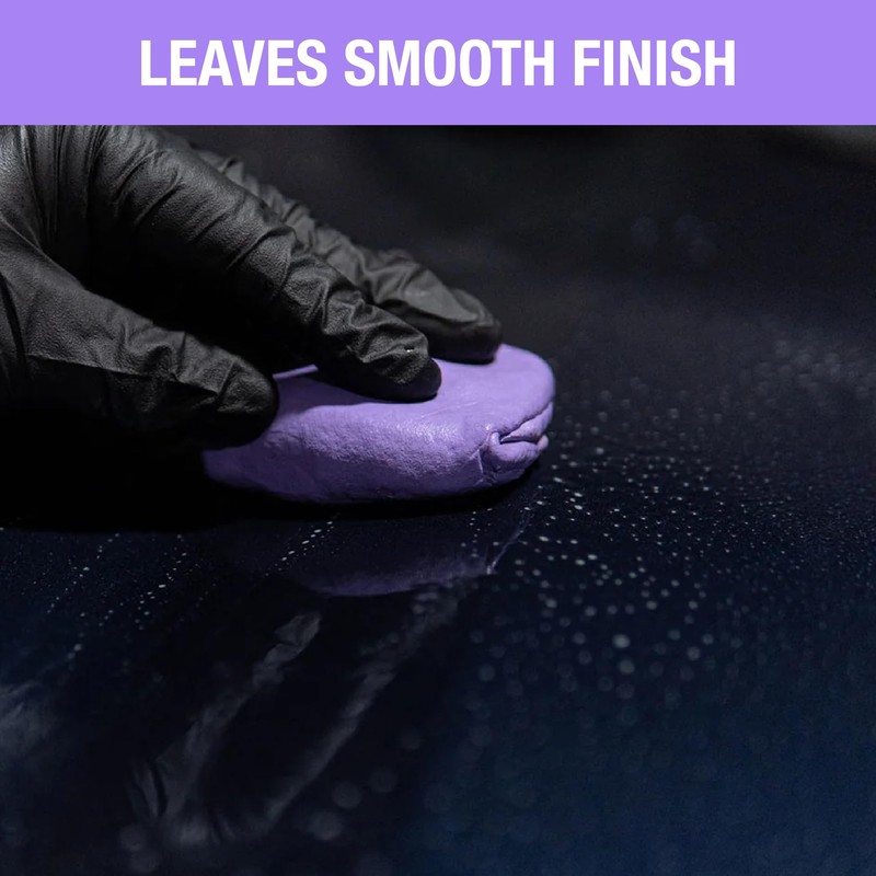 CARSHARK Purple Clay Bar, 200g, Detailing Clay, Removes Fallout, Paint