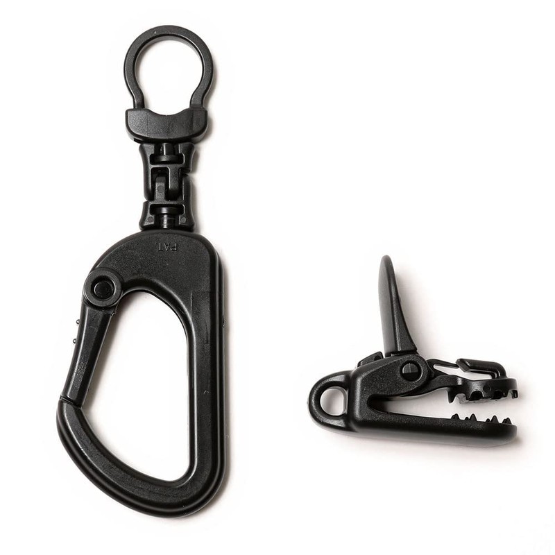 Good-L Free-Rotating Carabiner with Deep Clip