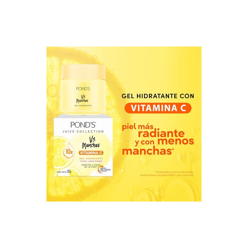 Pond's Kit Anti-Manchas Vitamina C y Protección Solar, 3pzas: Gel