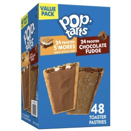 Pop-Tarts Chocolate Variety Pack Toaster Pastries, 48 Ct.